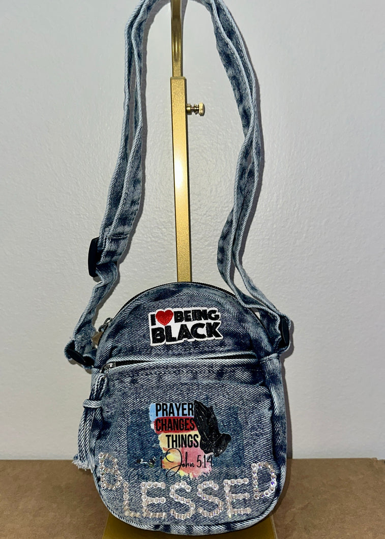 RR CUSTOM CROSS-BODY BAG (PRAY)