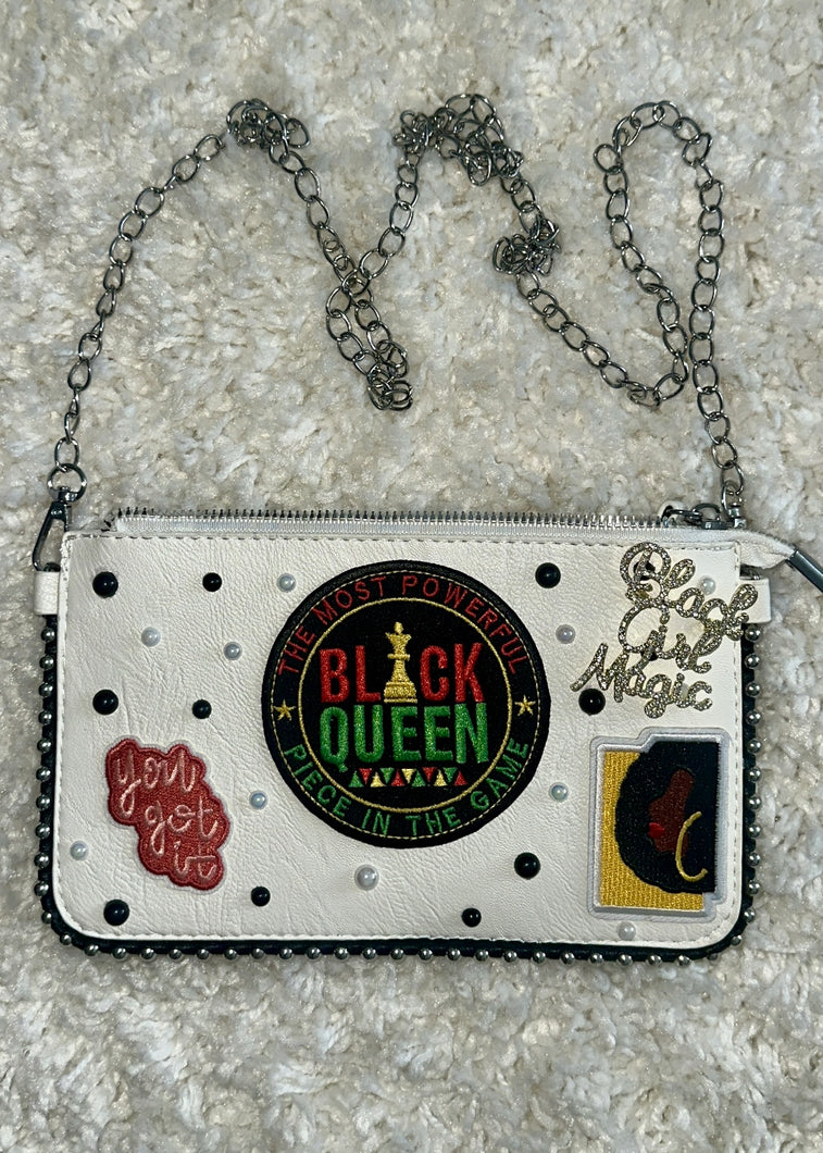 RR CUSTOM BLACK GIRL MAGIC CROSS-BODY BAG