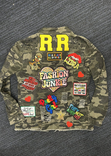 CUSTOM RR ARMY FATIGUE JACKET