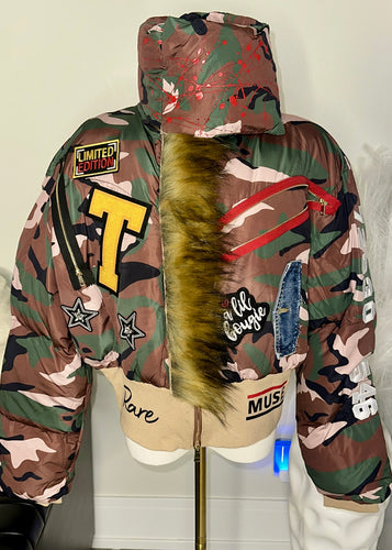 RR CUSTOM COAT (ARMY)