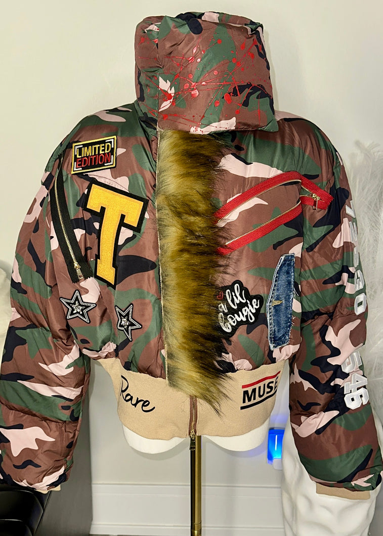 RR CUSTOM COAT (ARMY)