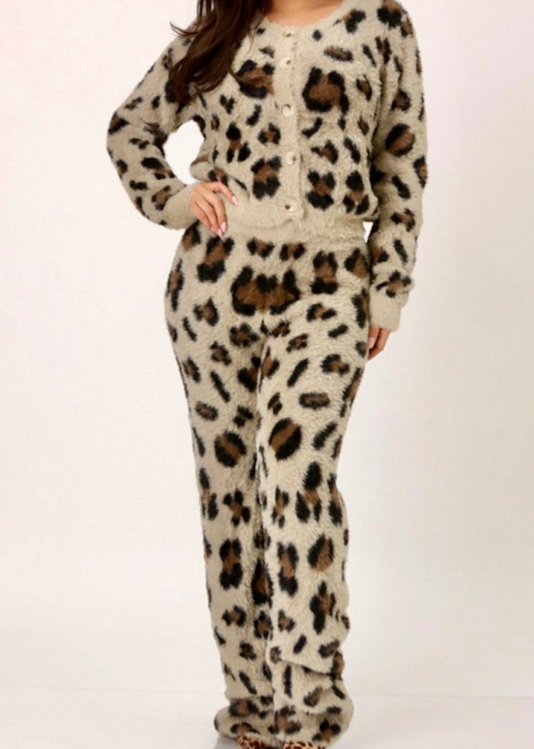 POSH TWO-PIECE CARDIGAN SET