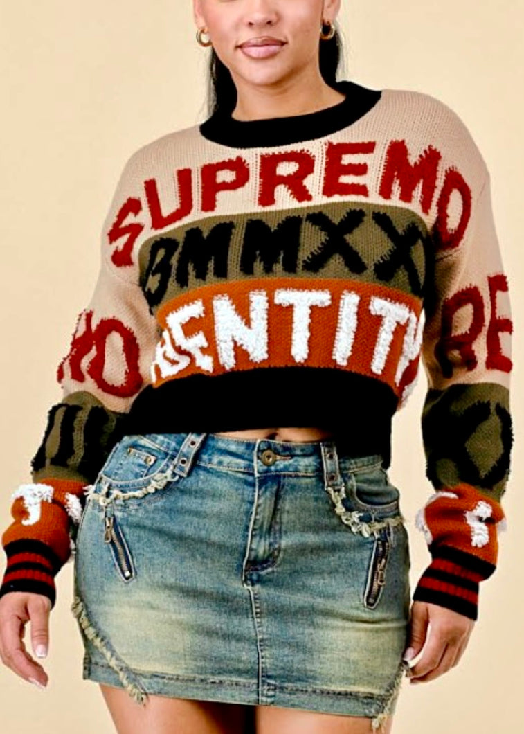 GRAPHIC SWEATER